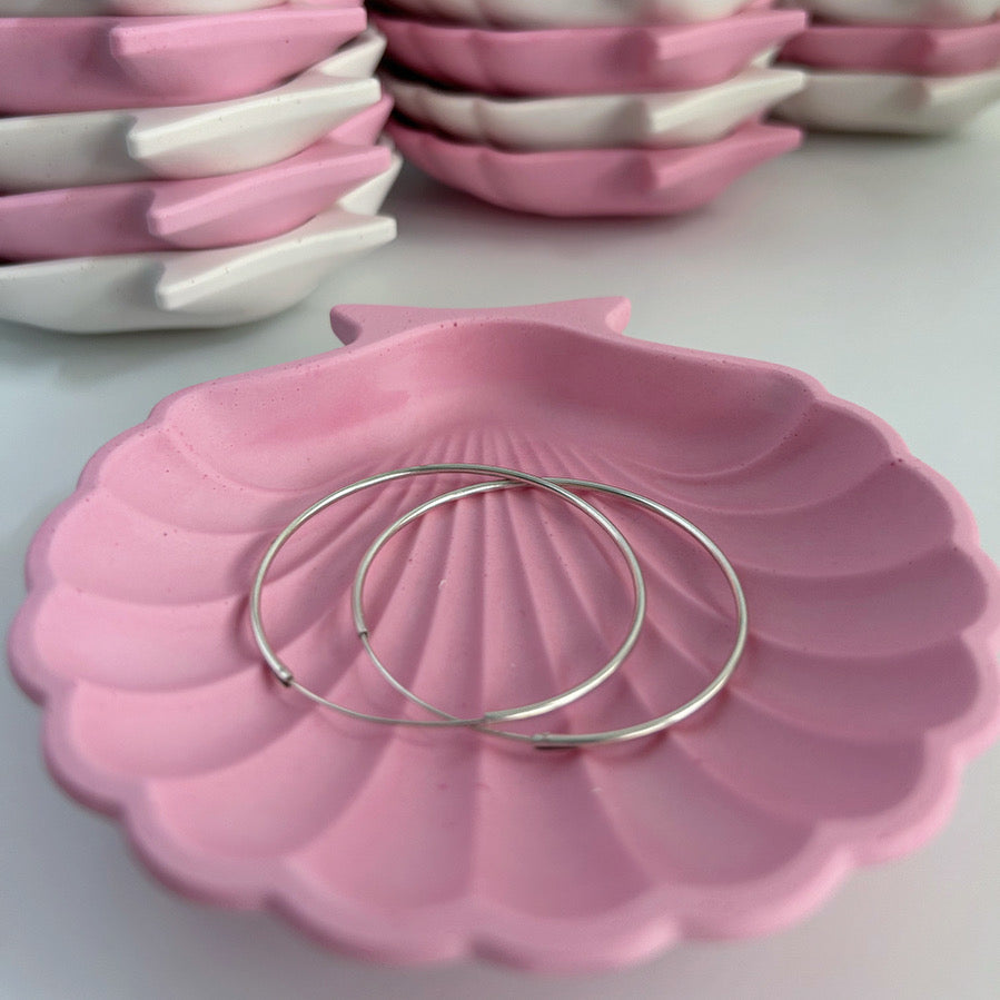 Ceramic Trinket Holder - Minimalist ceramic trinket tray for storing rings, earrings and keepsakes