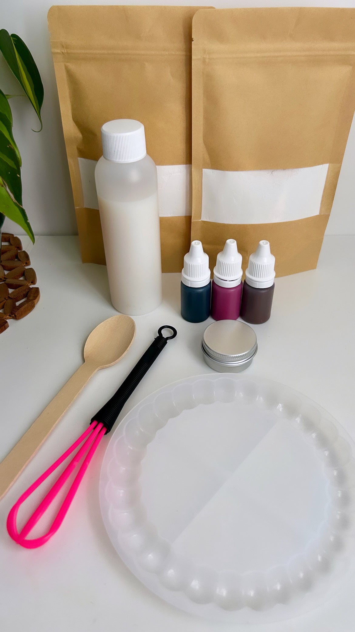 Acrylic Resin Bubble tray starter kit