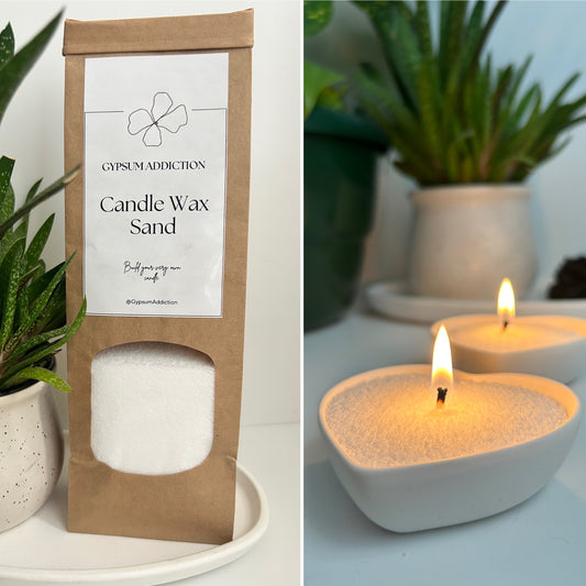 Sand Was refill Bags - Vibrant, eco friendly sand wax refill bags for creating custom candles.
For easy, mess-free candle making at home.
