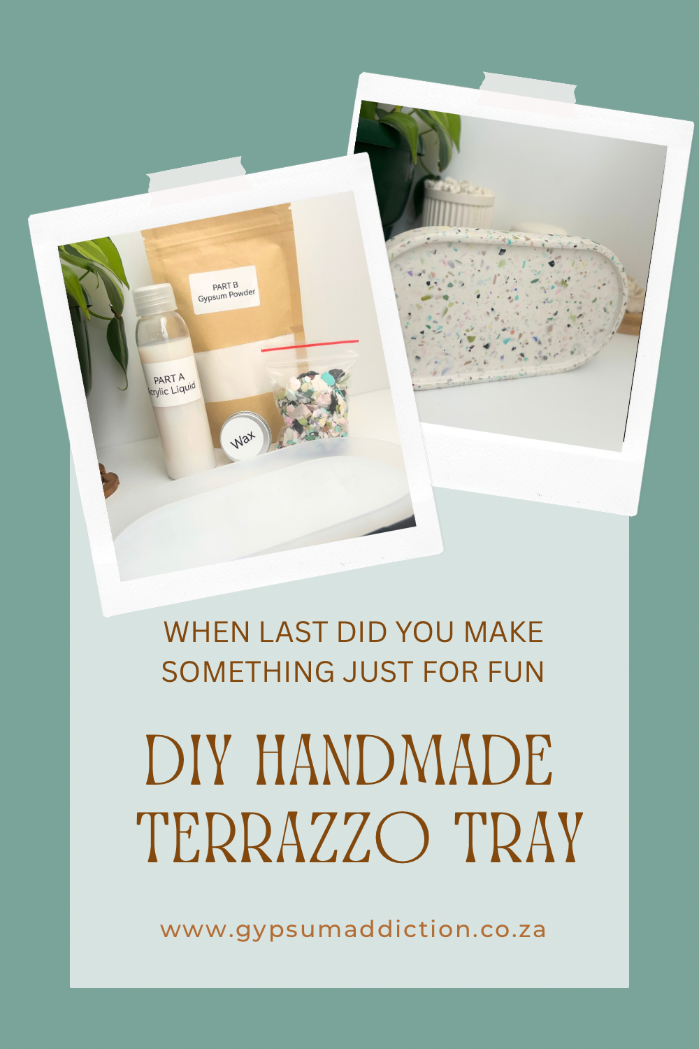 Acrylic resin Terrazzo Starter Kit