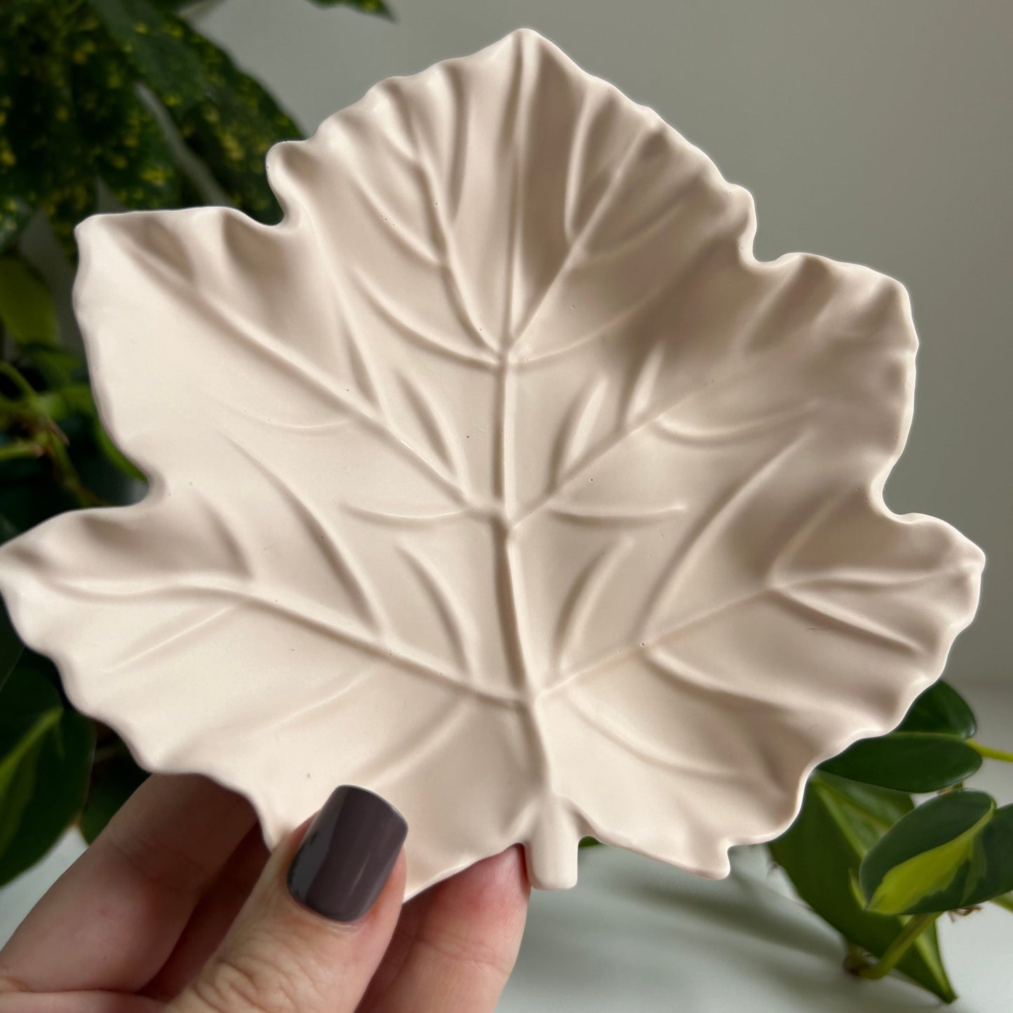 Maple leaf trinket tray